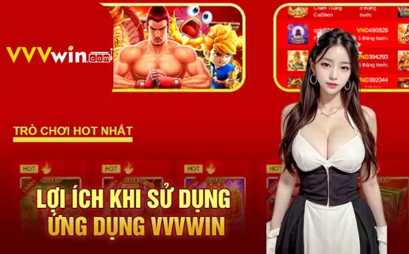 Lợi ích khi tải app VVVwin