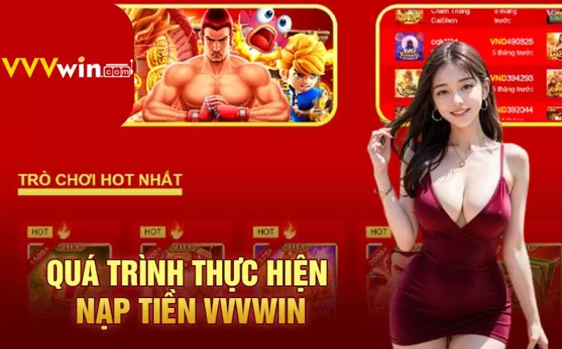 Điều kiện để thực hiện nạp tiền VVVwin